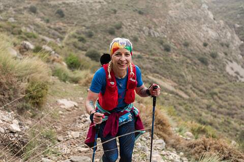 Marta podczas Ultra Sierra Nevada 2026