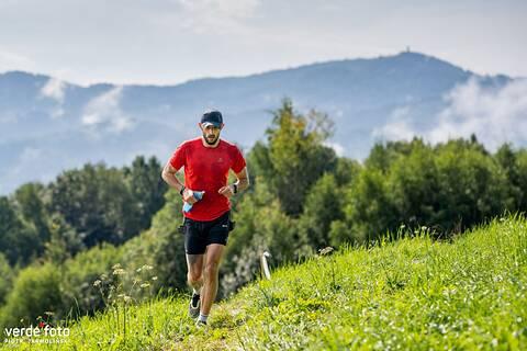Damian podczas Gorce Ultra-Trail 2025