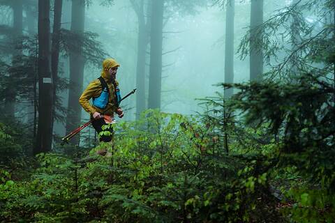 Miron podczas XRun - Wyspowy Trail 2026