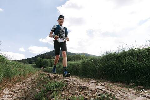 Piotr podczas Ultra-Trail® Małopolska 2026
