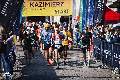Damian podczas Kazimierz Dolny Race 2026