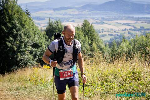 Piotr podczas NiedamiRUN 2026