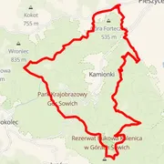 Mapa trasy