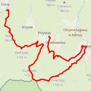 Mapa trasy
