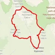Mapa trasy