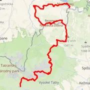 Mapa trasy