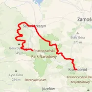 Mapa trasy