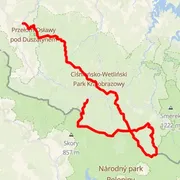 Mapa trasy