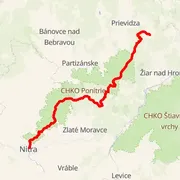 Mapa trasy