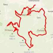 Mapa trasy