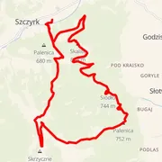 Mapa trasy