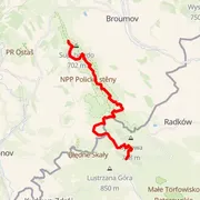 Mapa trasy