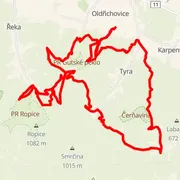 Mapa trasy