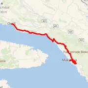 Mapa trasy