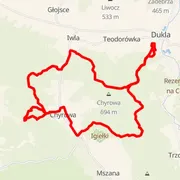 Mapa trasy