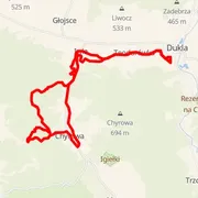 Mapa trasy