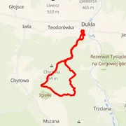 Mapa trasy