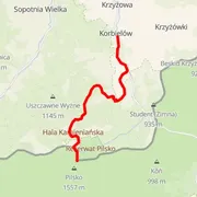 Mapa trasy