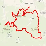 Mapa trasy