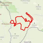 Mapa trasy