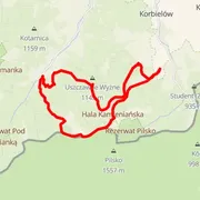 Mapa trasy