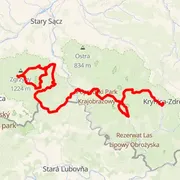Mapa trasy