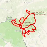 Mapa trasy