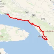 Mapa trasy