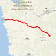 Mapa trasy