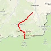 Mapa trasy