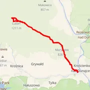 Mapa trasy