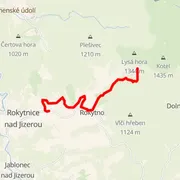 Mapa trasy