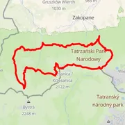 Mapa trasy