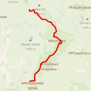 Mapa trasy
