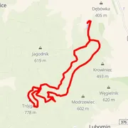 Mapa trasy