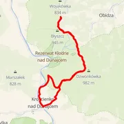 Mapa trasy