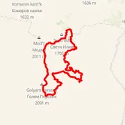 Mapa trasy