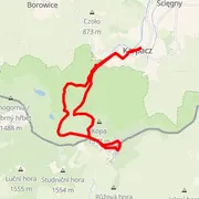 Mapa trasy