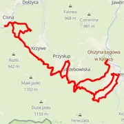 Mapa trasy