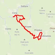 Mapa trasy