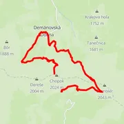 Mapa trasy