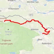 Mapa trasy