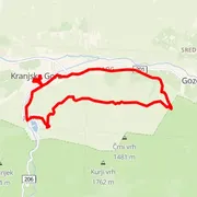 Mapa trasy