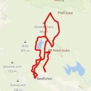 Mapa trasy