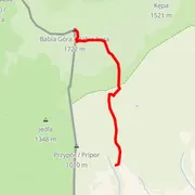 Mapa trasy