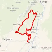 Mapa trasy