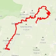 Mapa trasy