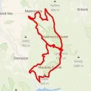 Mapa trasy