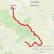 Mapa trasy