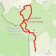 Mapa trasy
